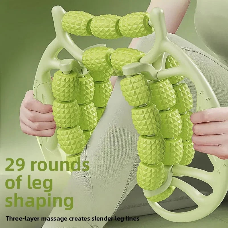 Multifunctional Ring Roller Leg Massager